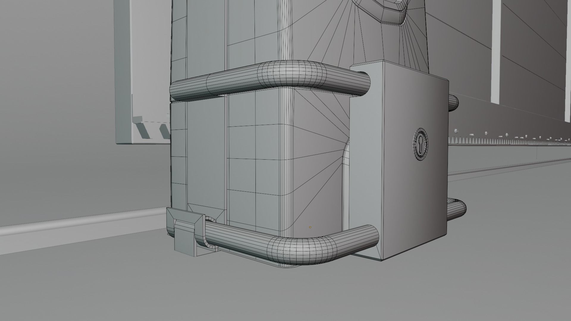 Sliding Gate Motor Free low-poly 3D model_10