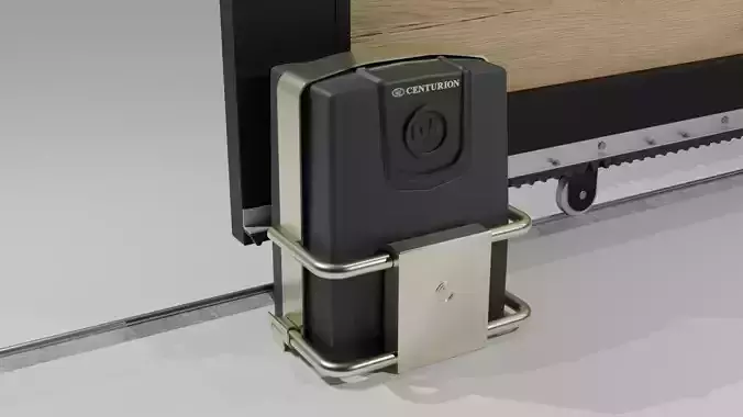 Sliding Gate Motor Free low-poly 3D model