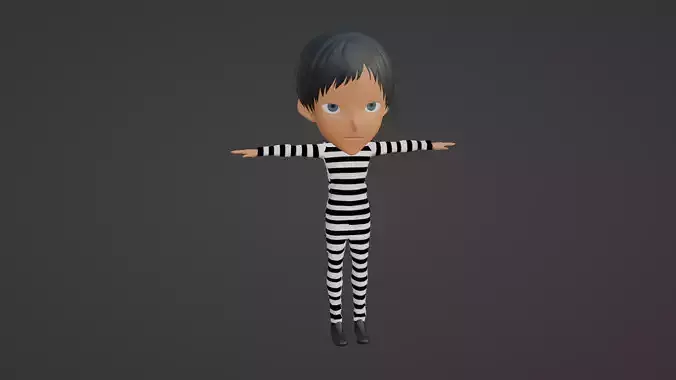 Prisoner Cartoon Character