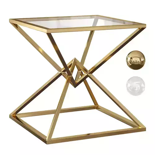 Aria Square Table by Diamond Sofa