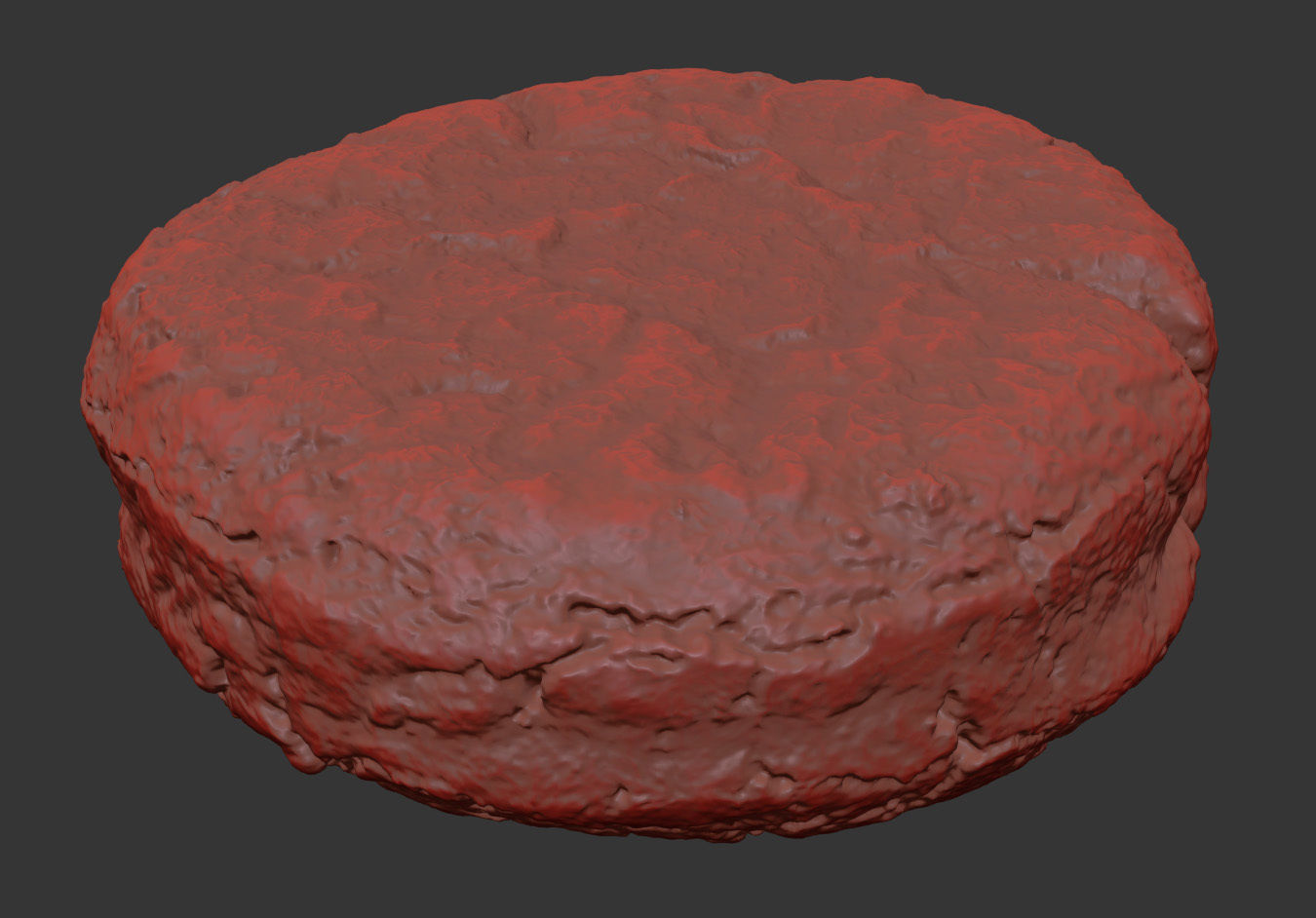 Griddle Cake 3D model_7