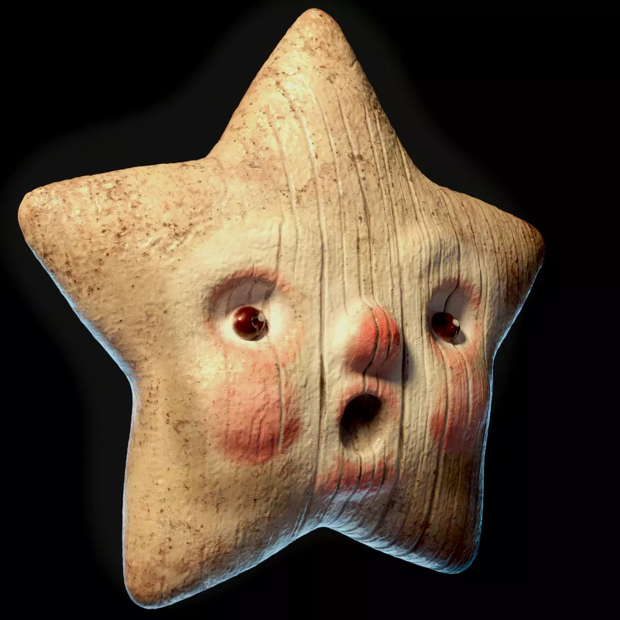 Star ornament to decorate the Christmas tree 3D print model_0