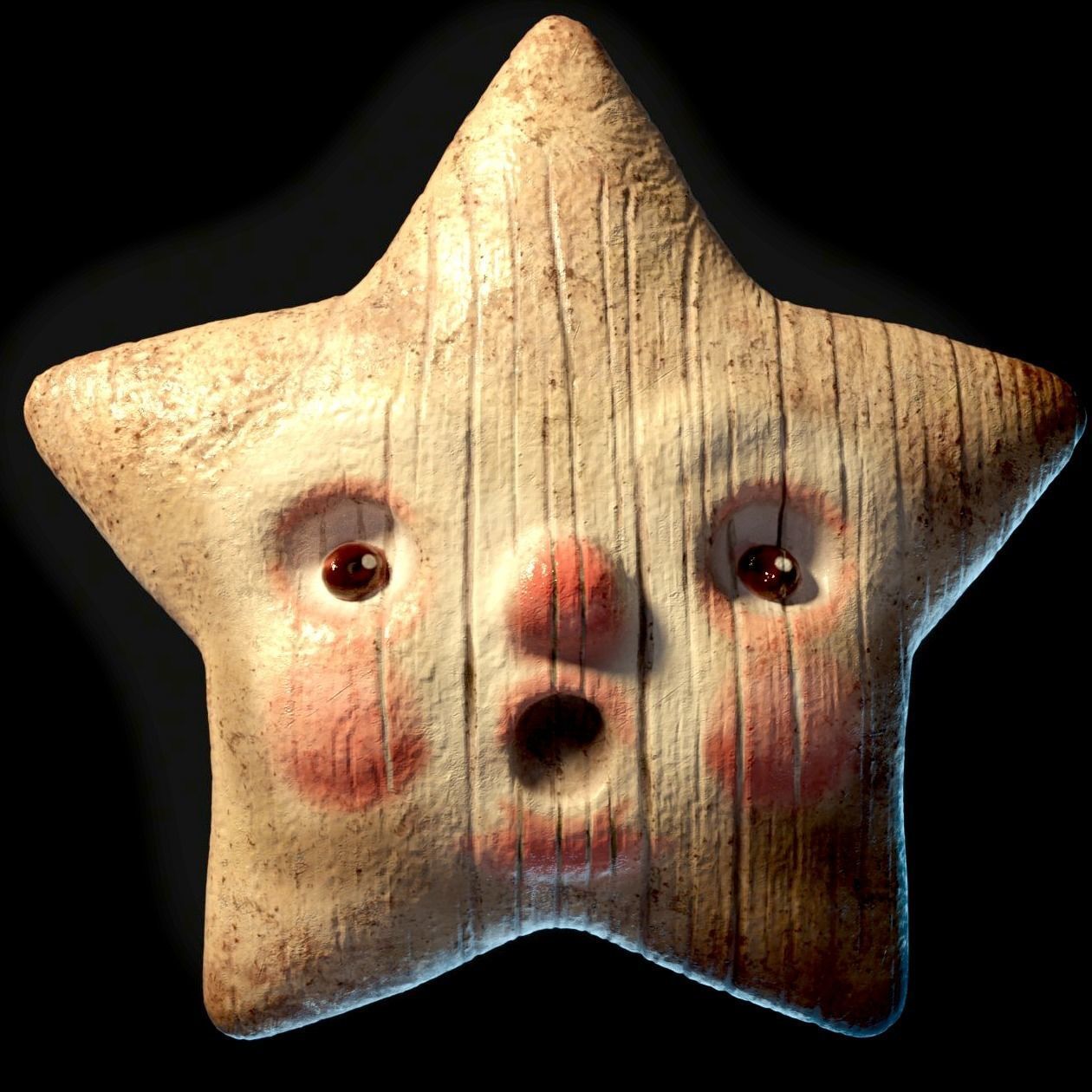 Star ornament to decorate the Christmas tree 3D print model_2