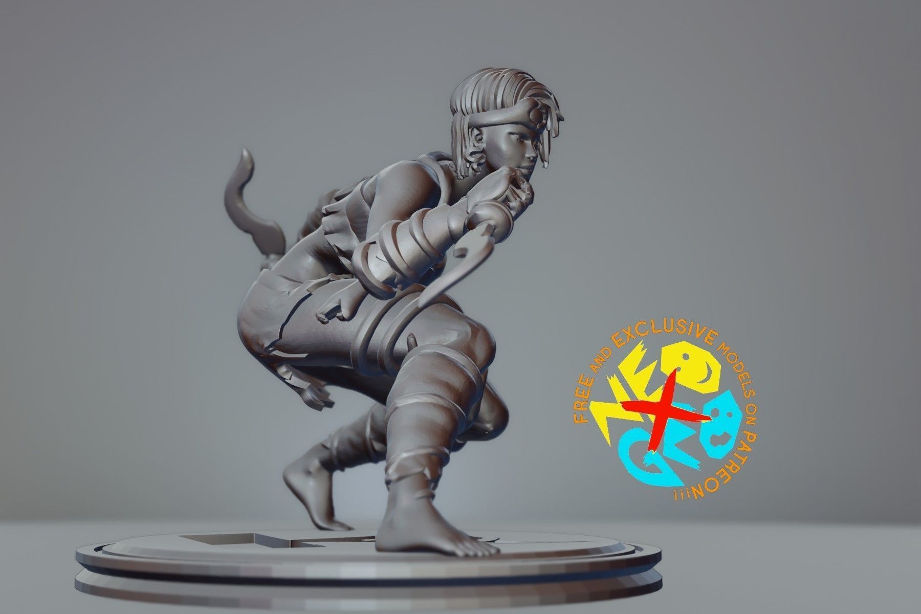 MAYA - KILLER INSTINCT 3D print model_2