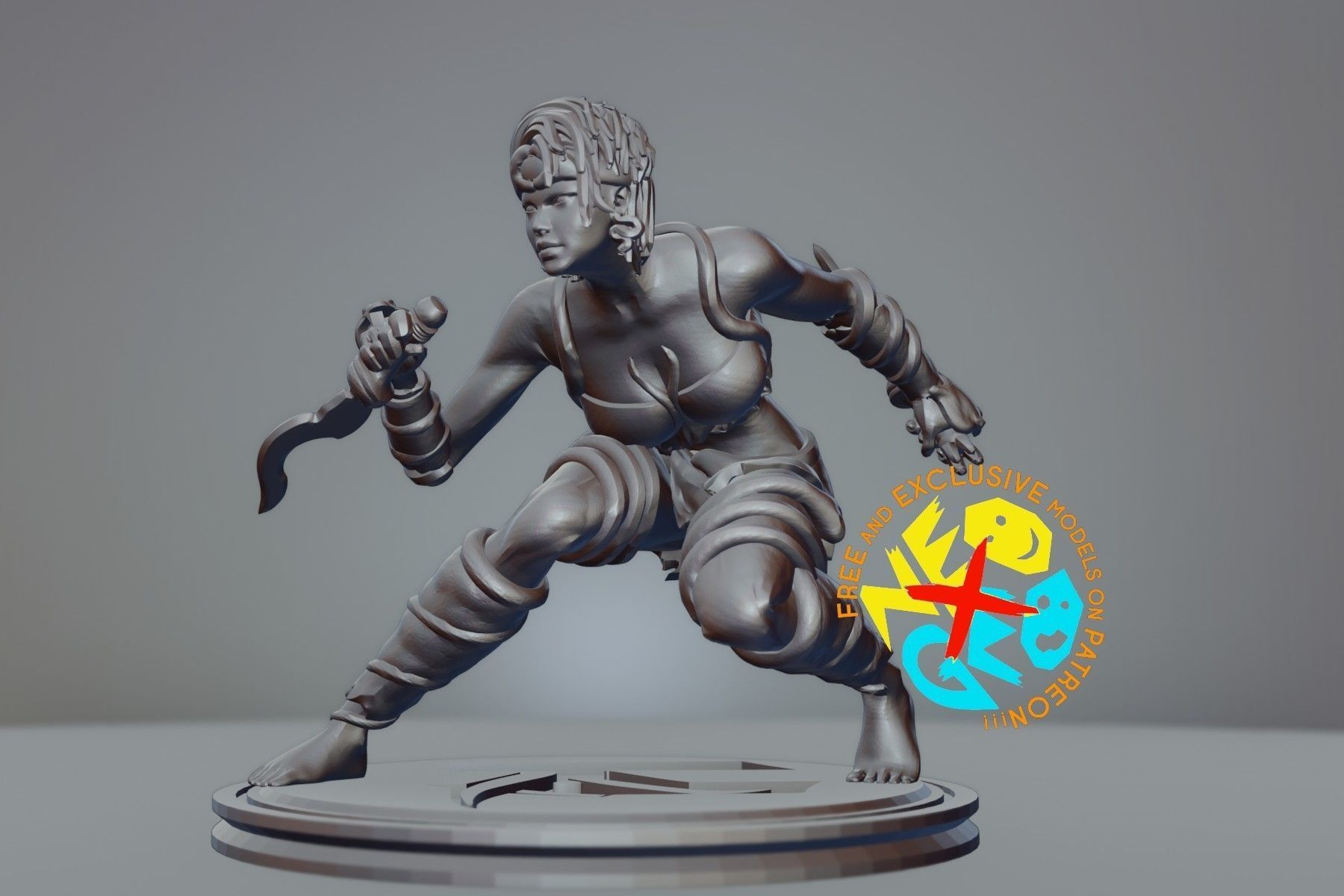 MAYA - KILLER INSTINCT 3D print model_1