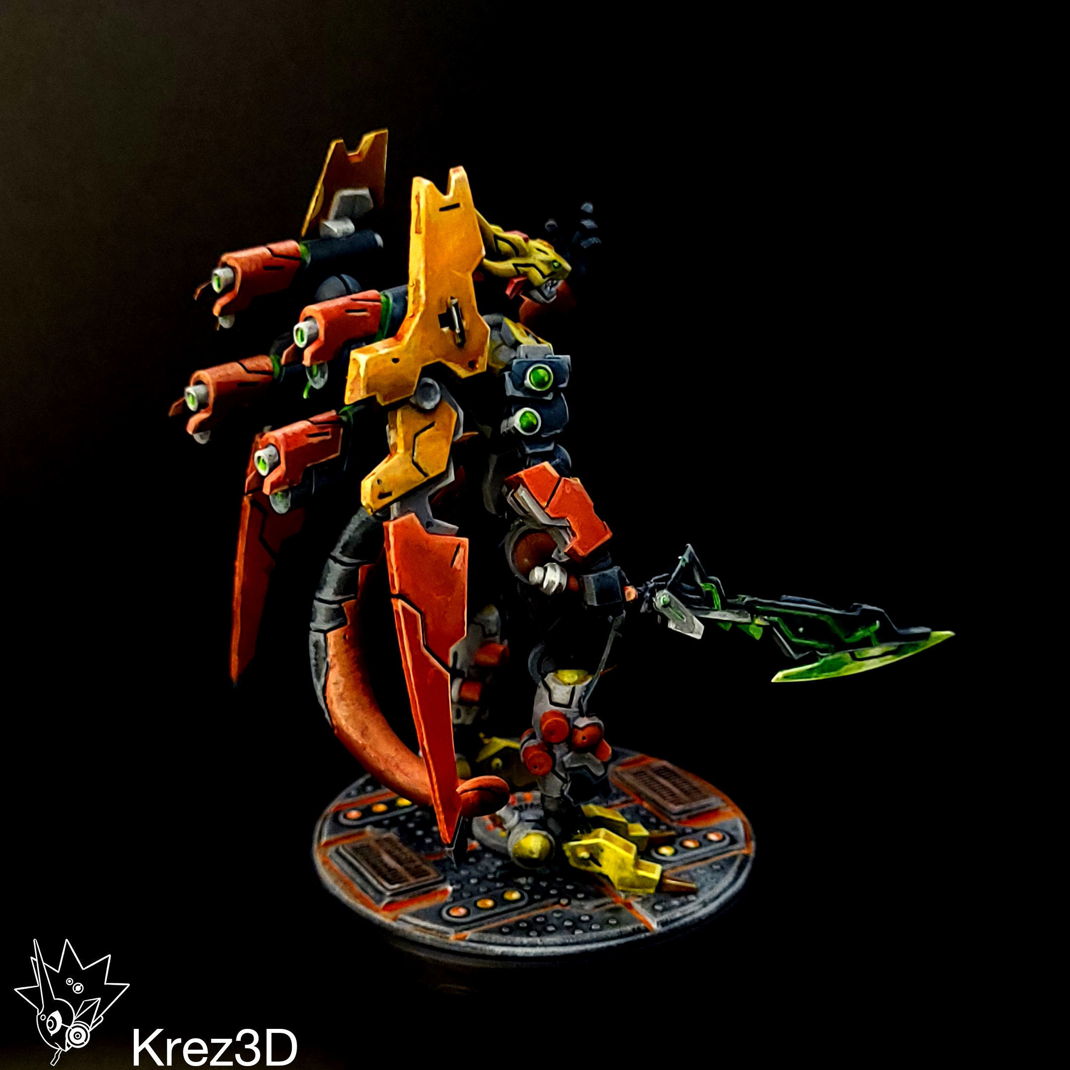 SA-4 Draco Mech 3D print model_8