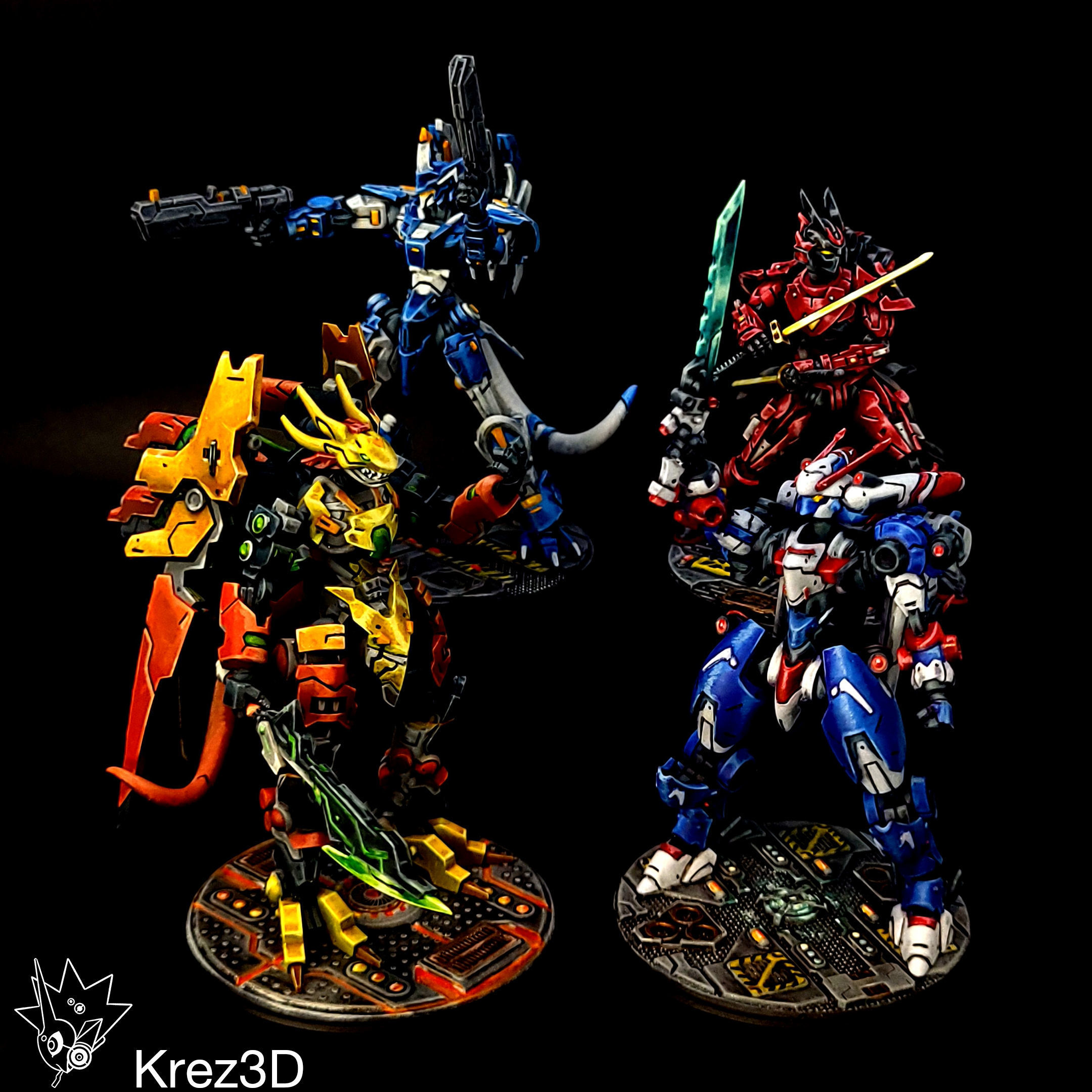 SA-4 Draco Mech 3D print model_5