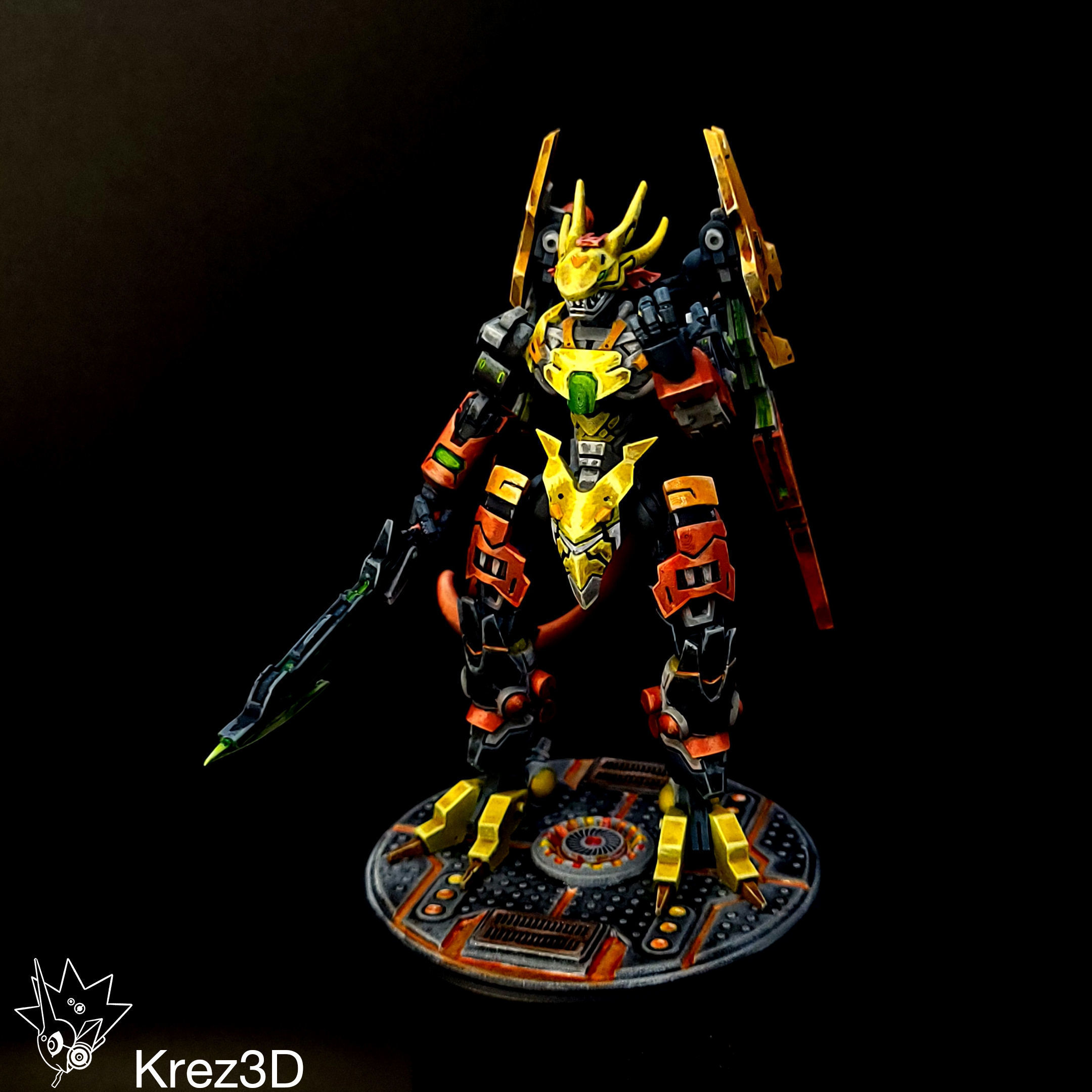 SA-4 Draco Mech 3D print model_9