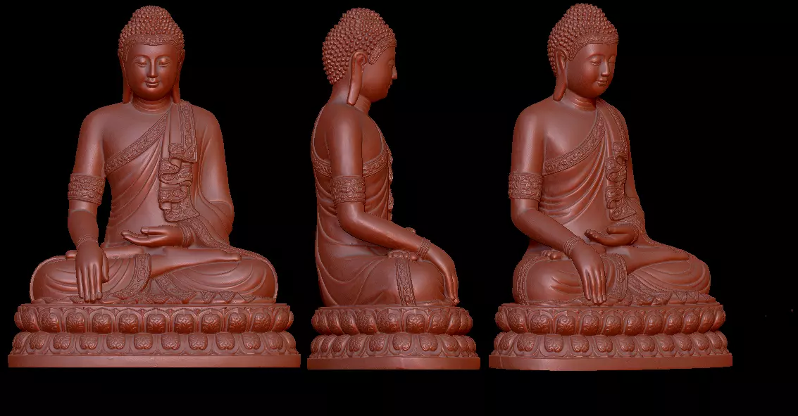 buddha 3D print model_0