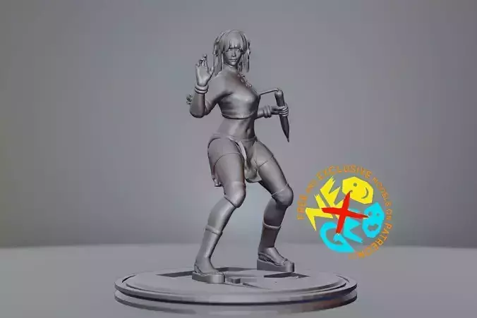 KIM WU - KILLER INSTINCT 3D print model
