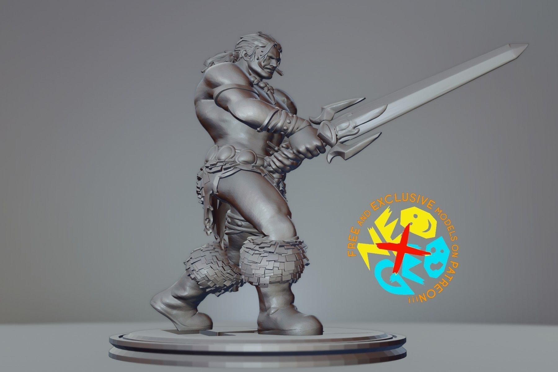 TUSK - KILLER INSTINCT 3D print model_1