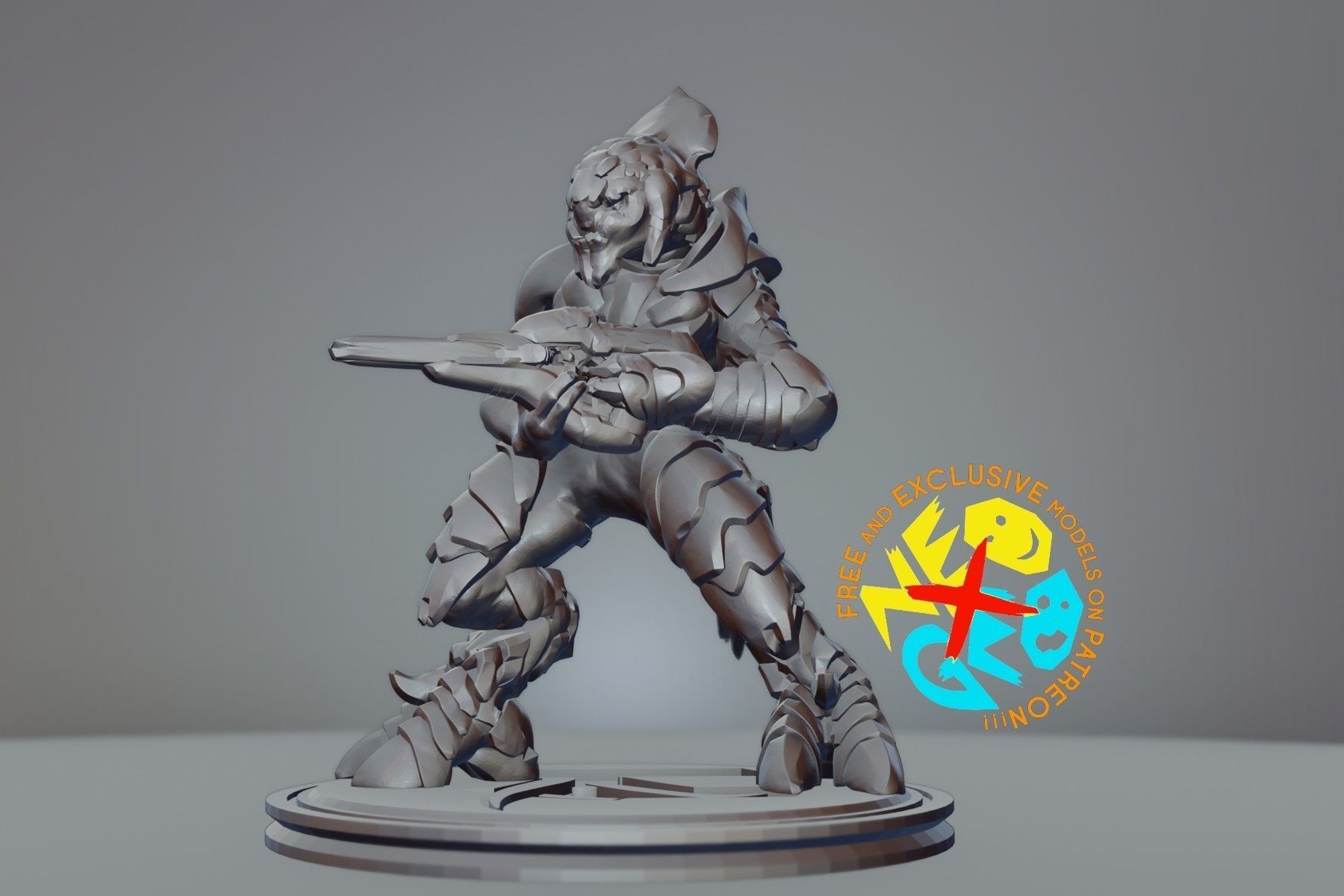 ARBITER - KILLER INSTINCT 3D print model_1
