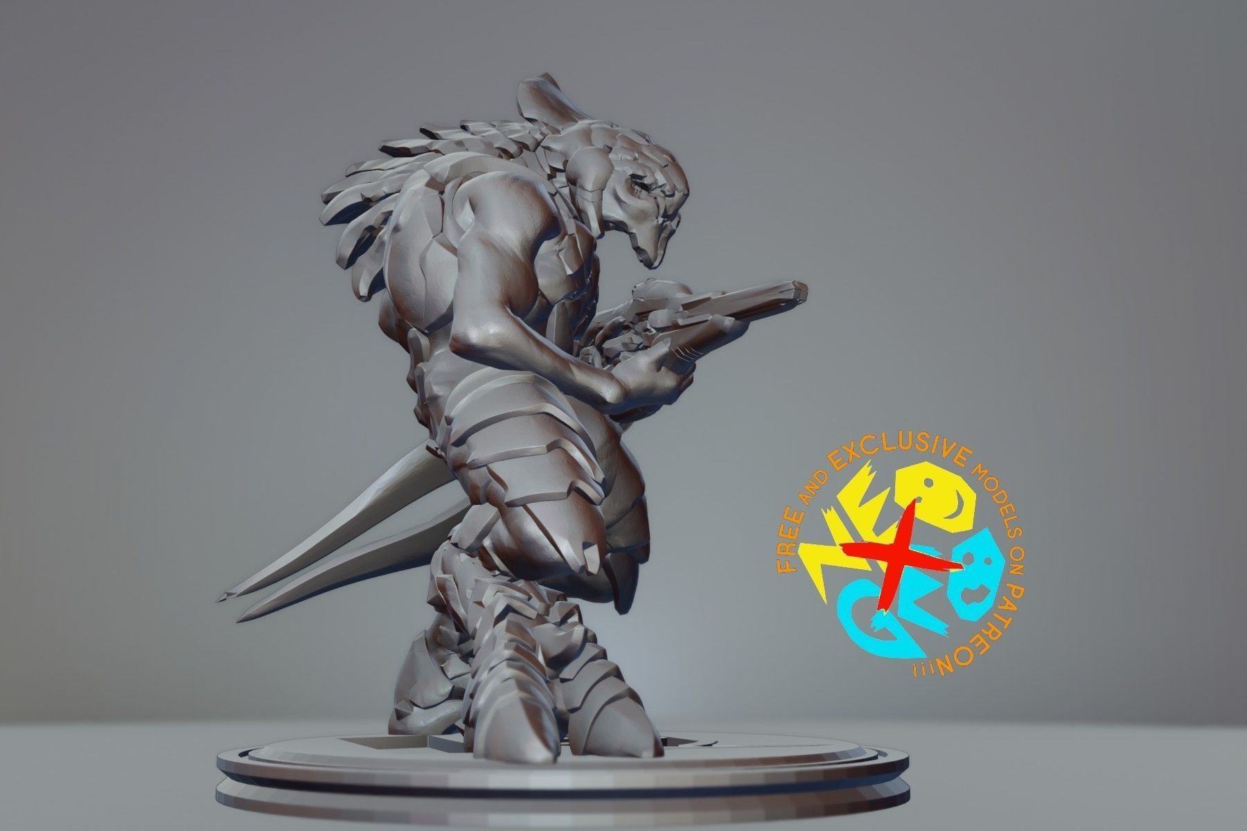 ARBITER - KILLER INSTINCT 3D print model_2