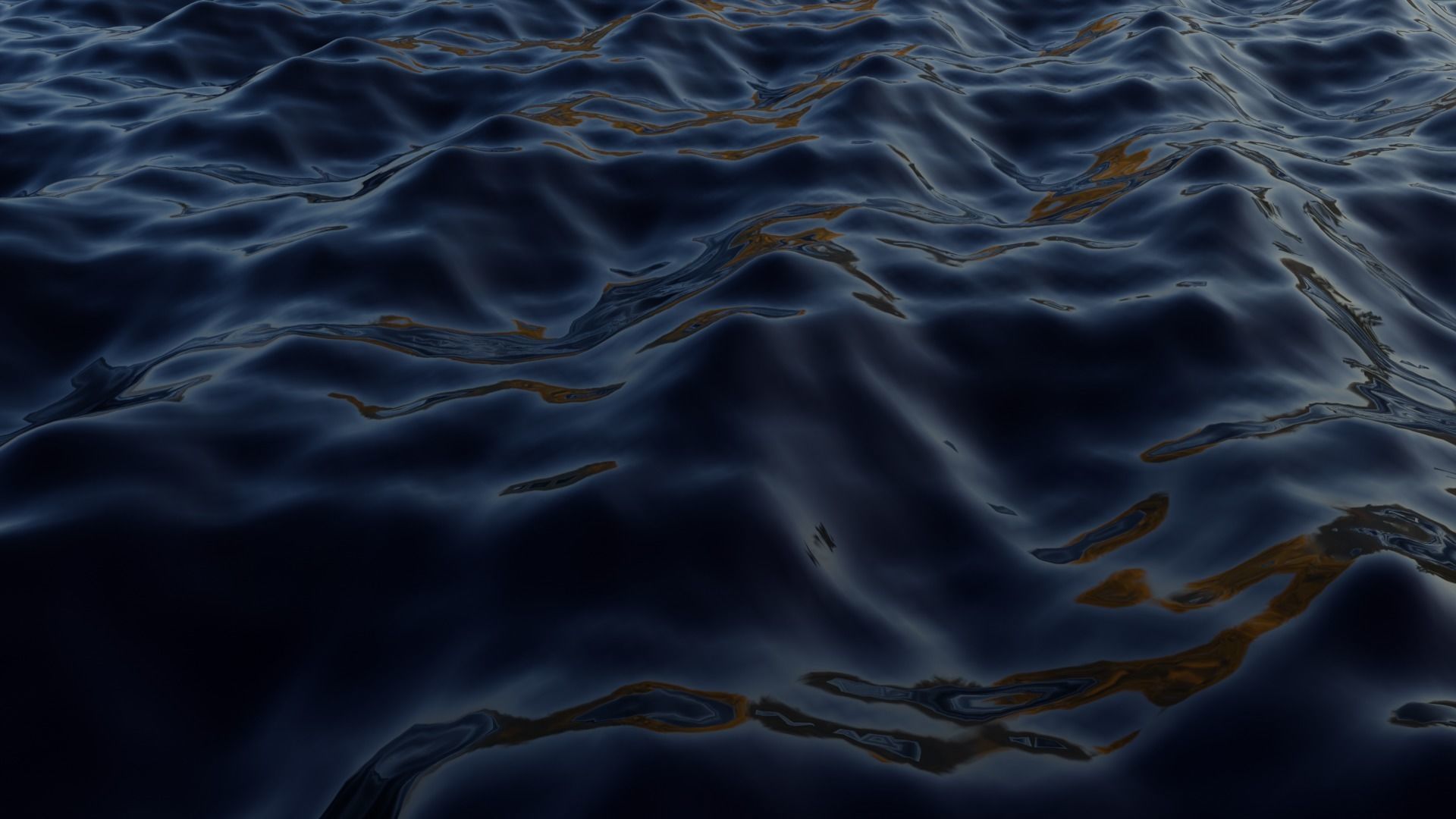 Sea Ocean Low-poly 3D model_3