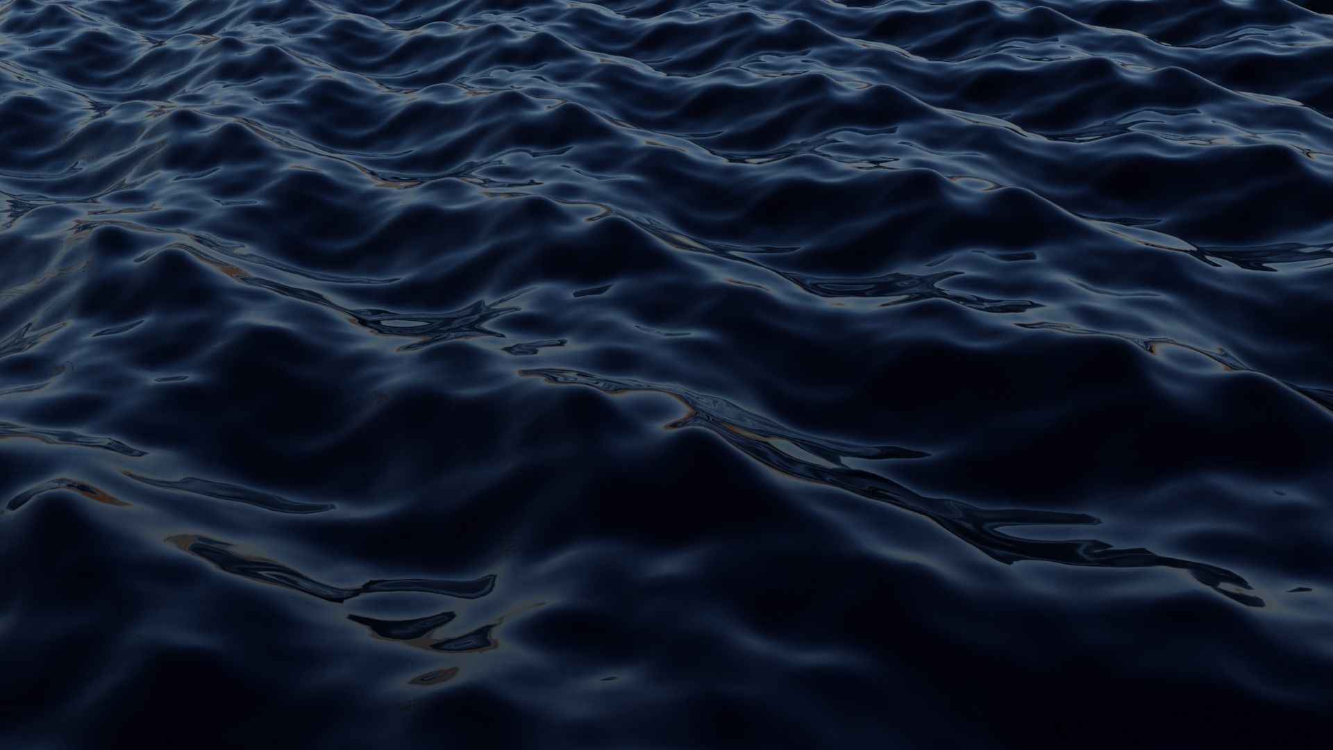 Sea Ocean Low-poly 3D model_5