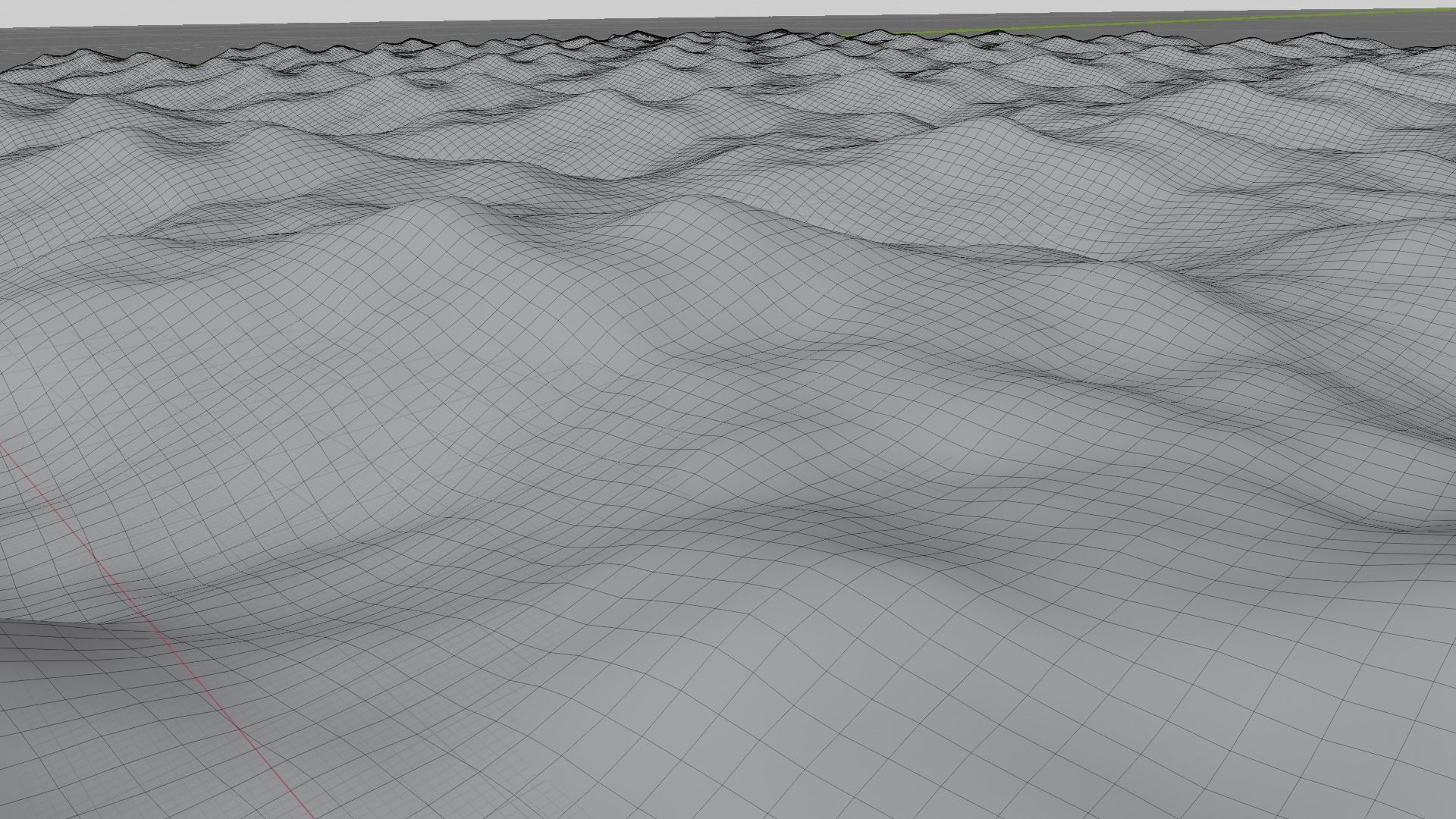 Sea Ocean Low-poly 3D model_7