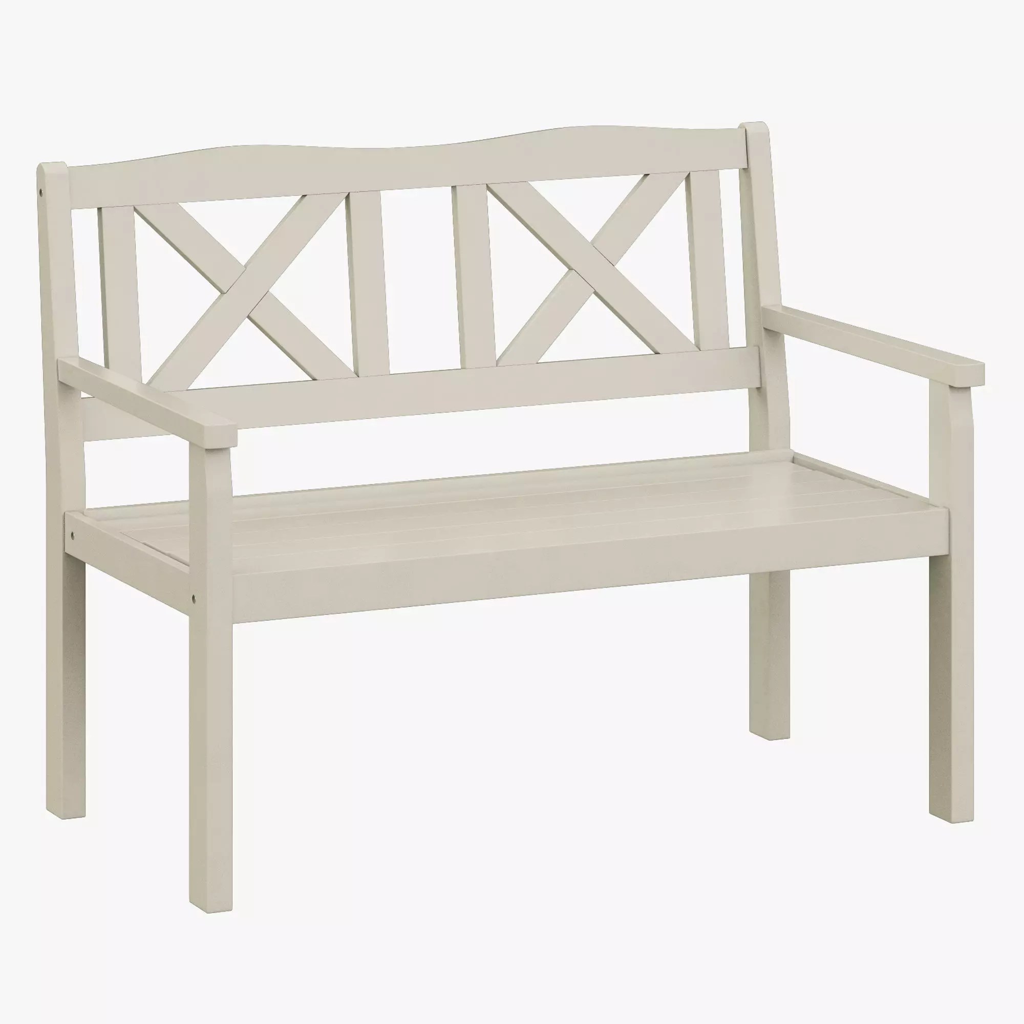 Solliden bench 3D model_0