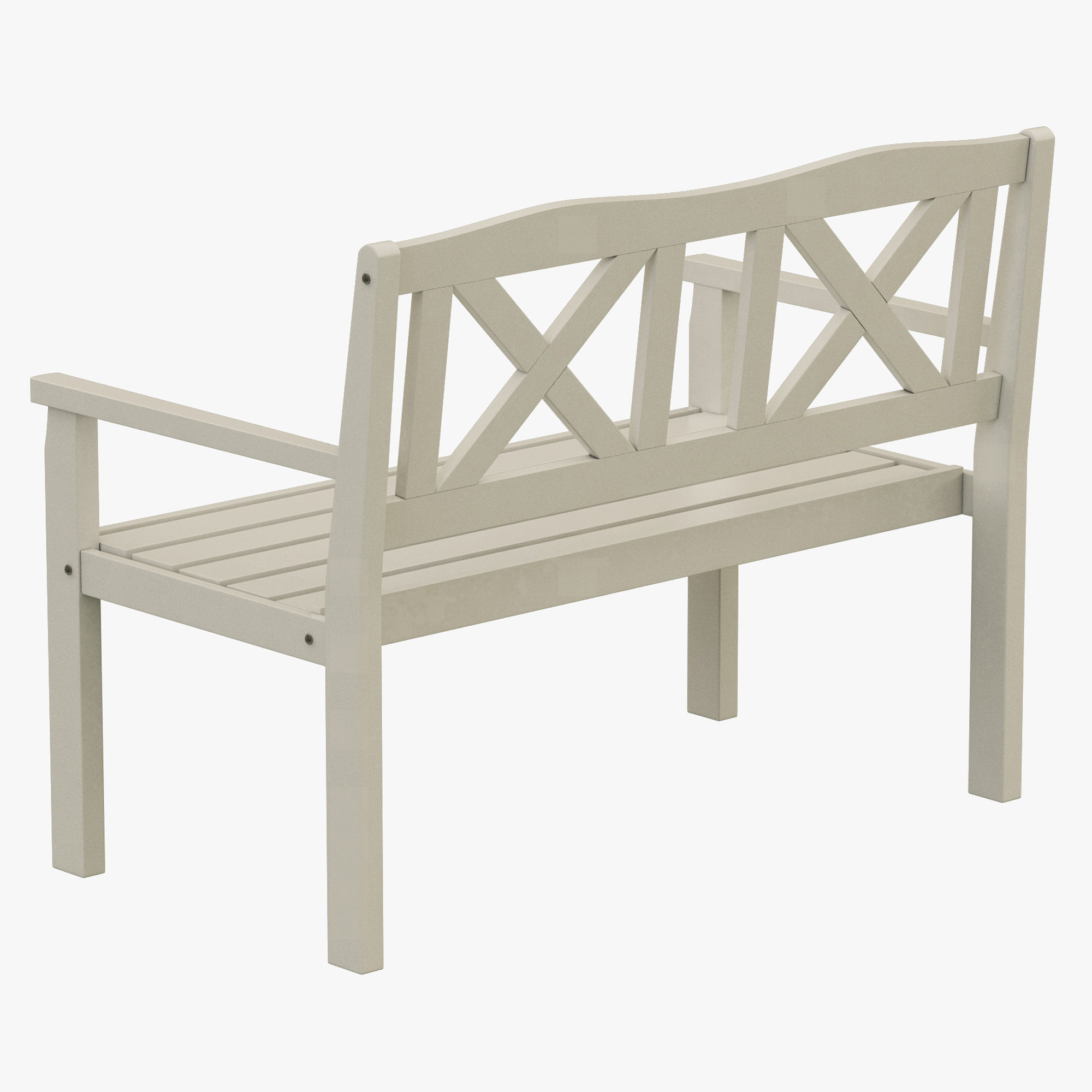 Solliden bench 3D model_1