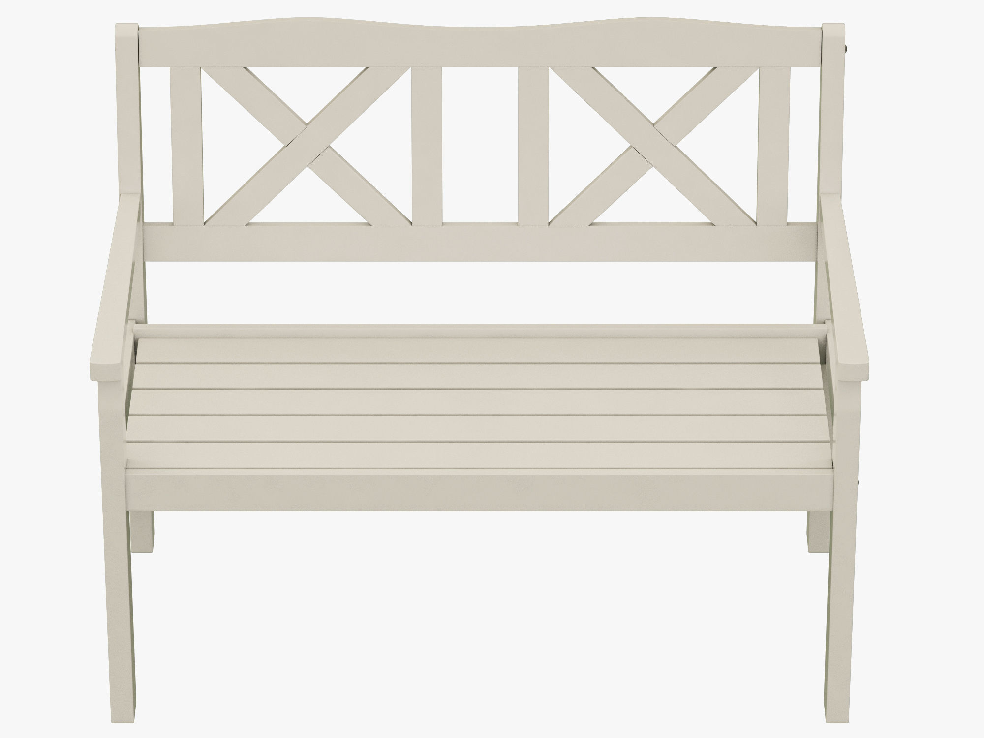 Solliden bench 3D model_4