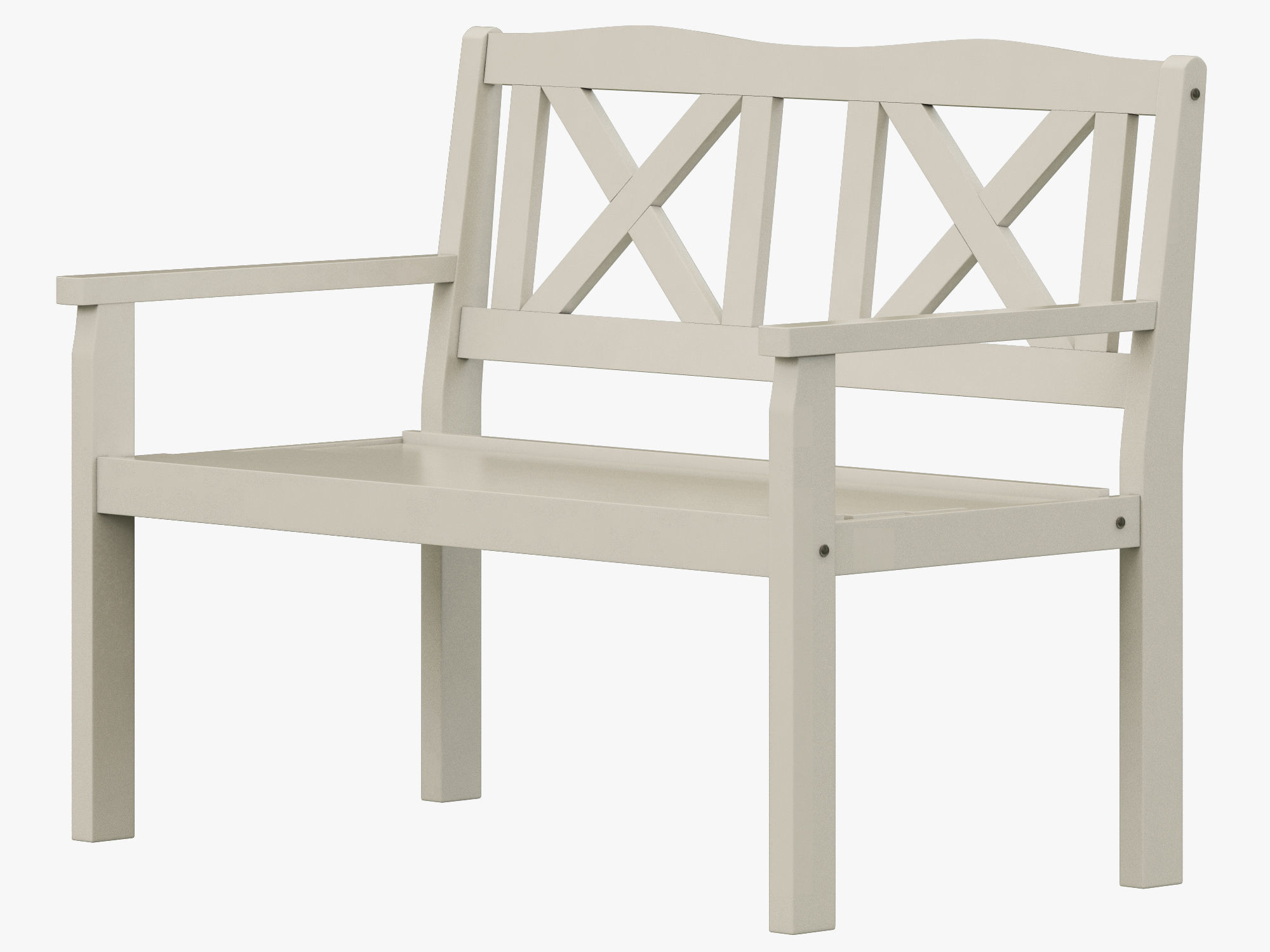 Solliden bench 3D model_5