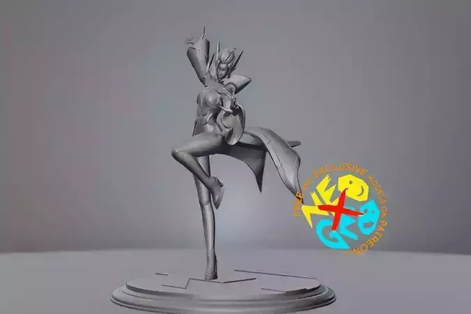 EUDORA - MOBILE LEGENDS Free 3D print model