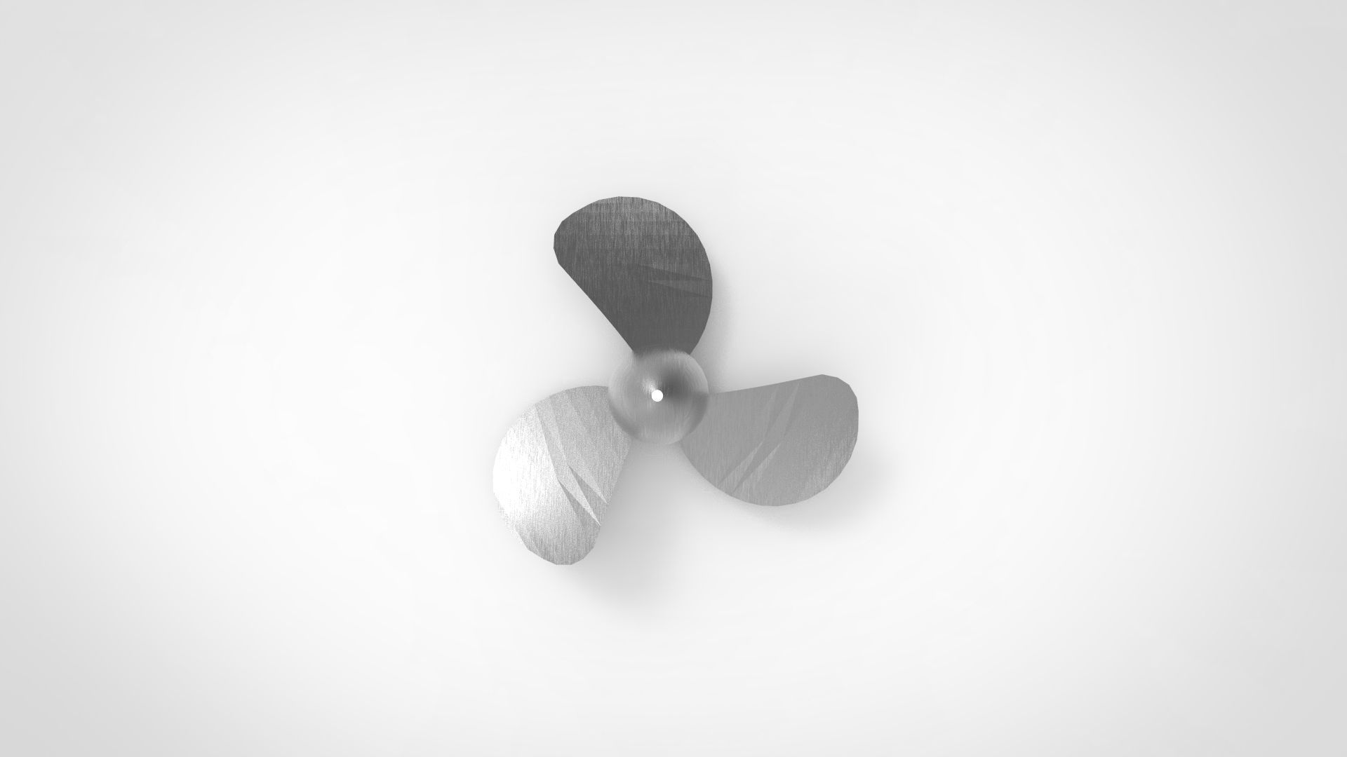Boat propeller 3D print model_2
