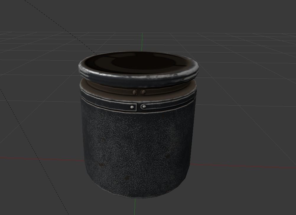 MG Tower Low-poly 3D model_11