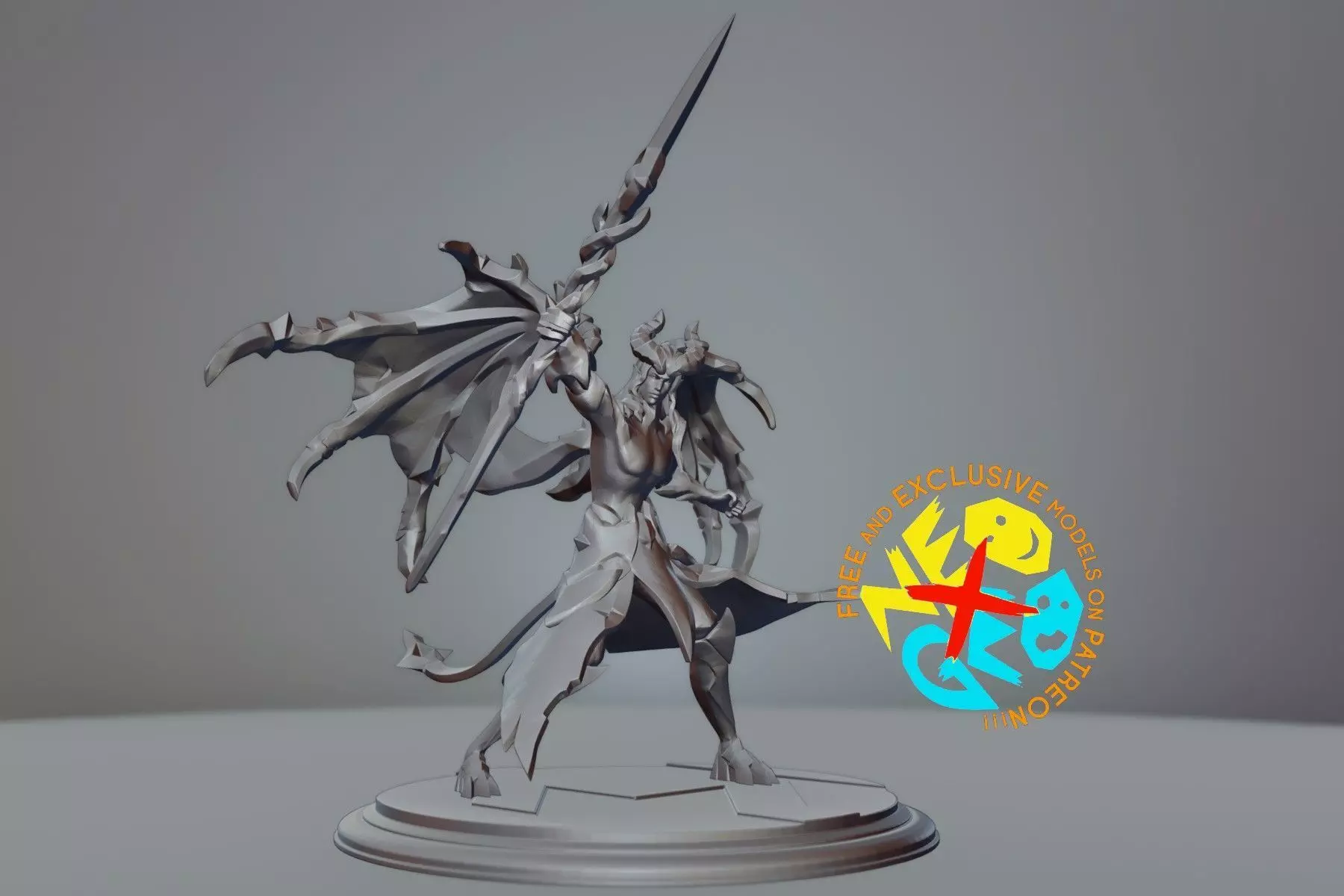 MOSKOV TWILIGHT DRAGON - MOBILE LEGENDS 3D print model_0