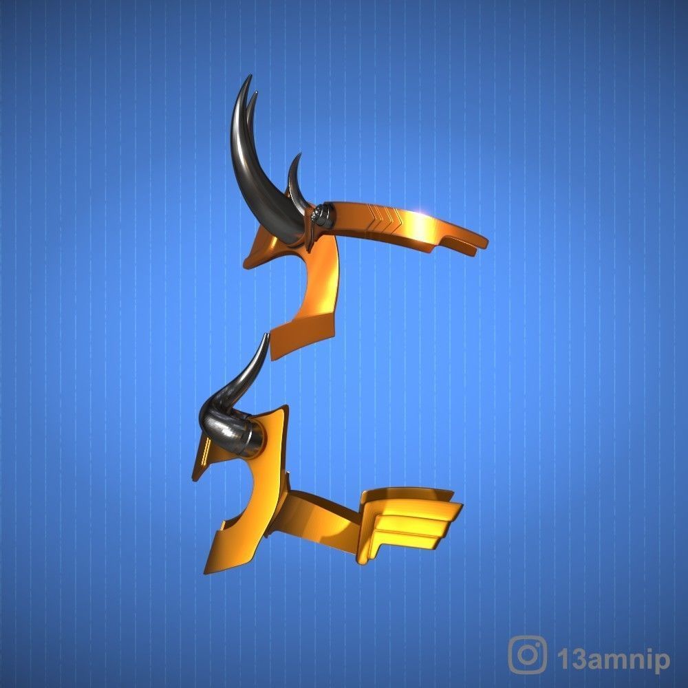 Loki crowns 3D model 3D printable | CGTrader