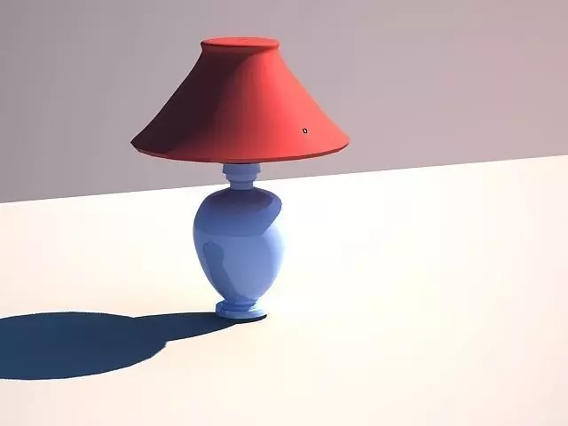 table lamp Free 3D model