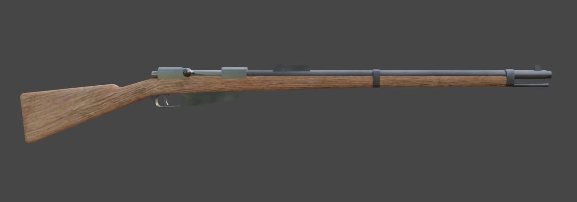 Gewehr 88 bolt action rifle free VR / AR / low-poly 3D model | CGTrader