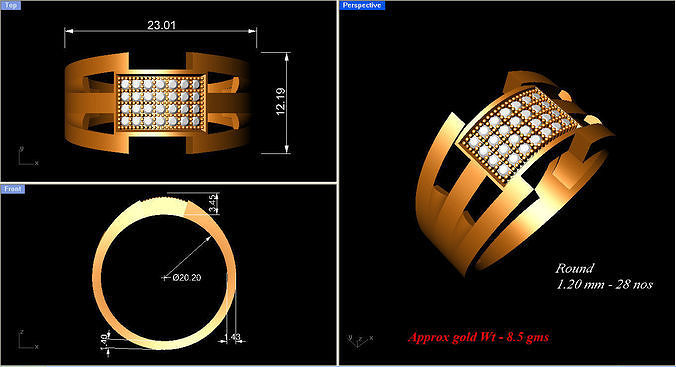 Kingsman Gold 3D model