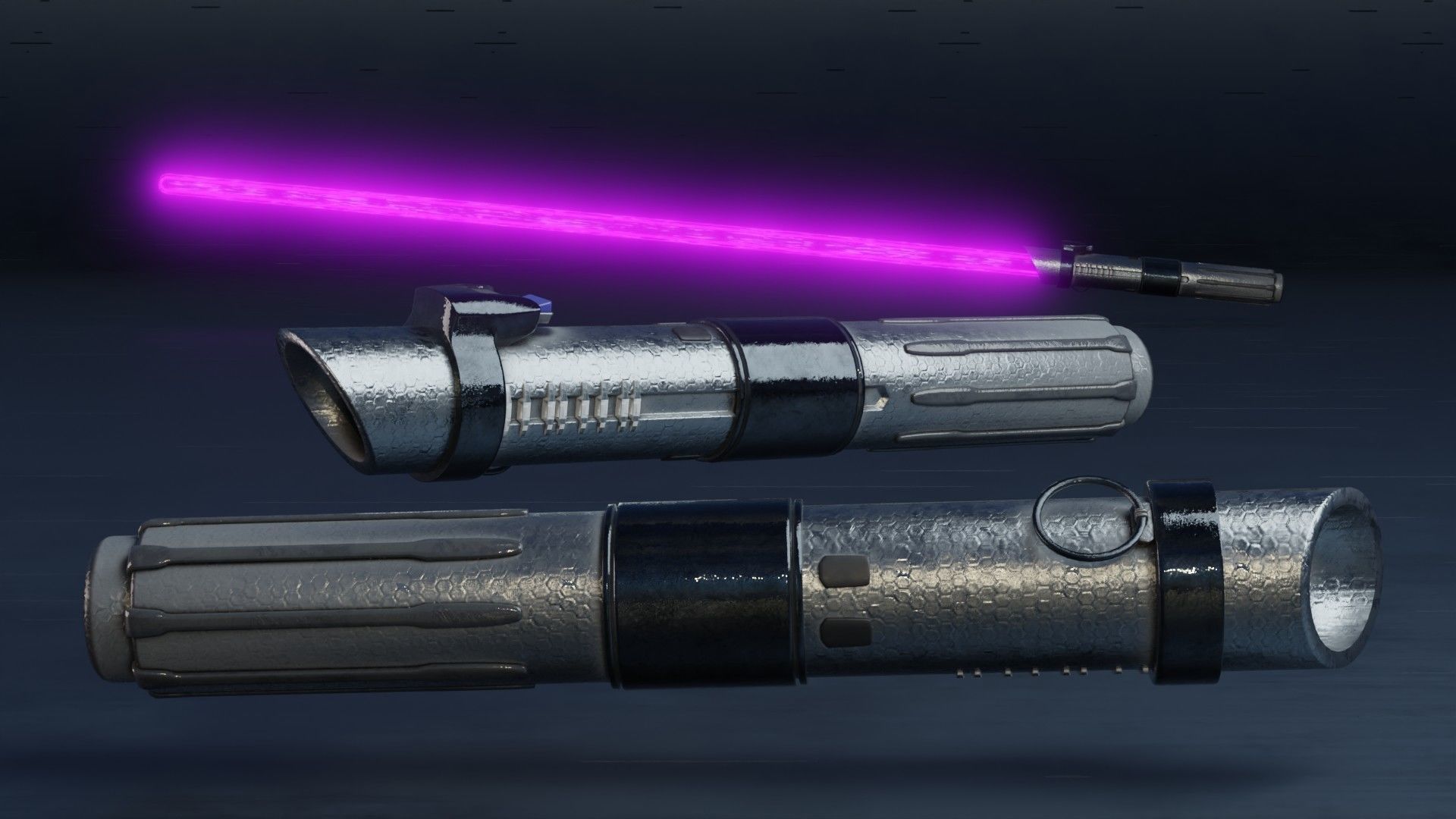 Lightsabers 3D model_11