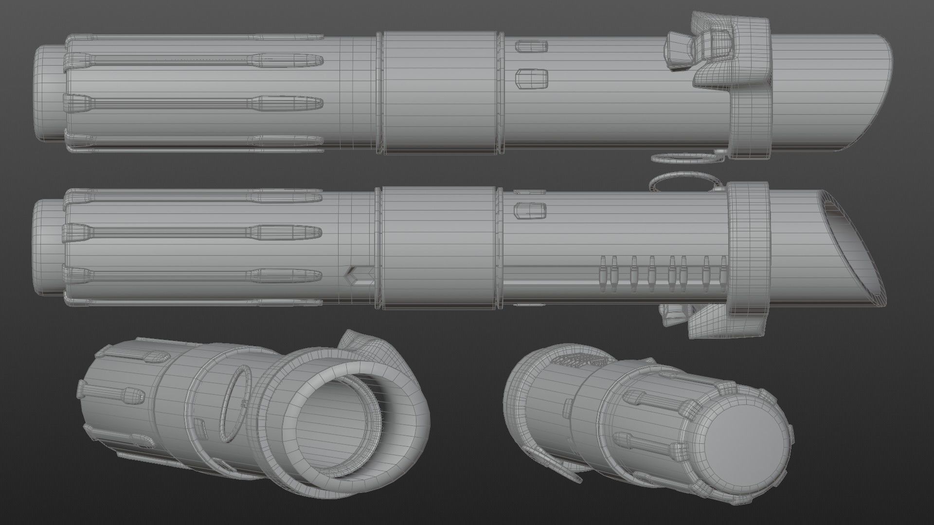 Lightsabers 3D model_12