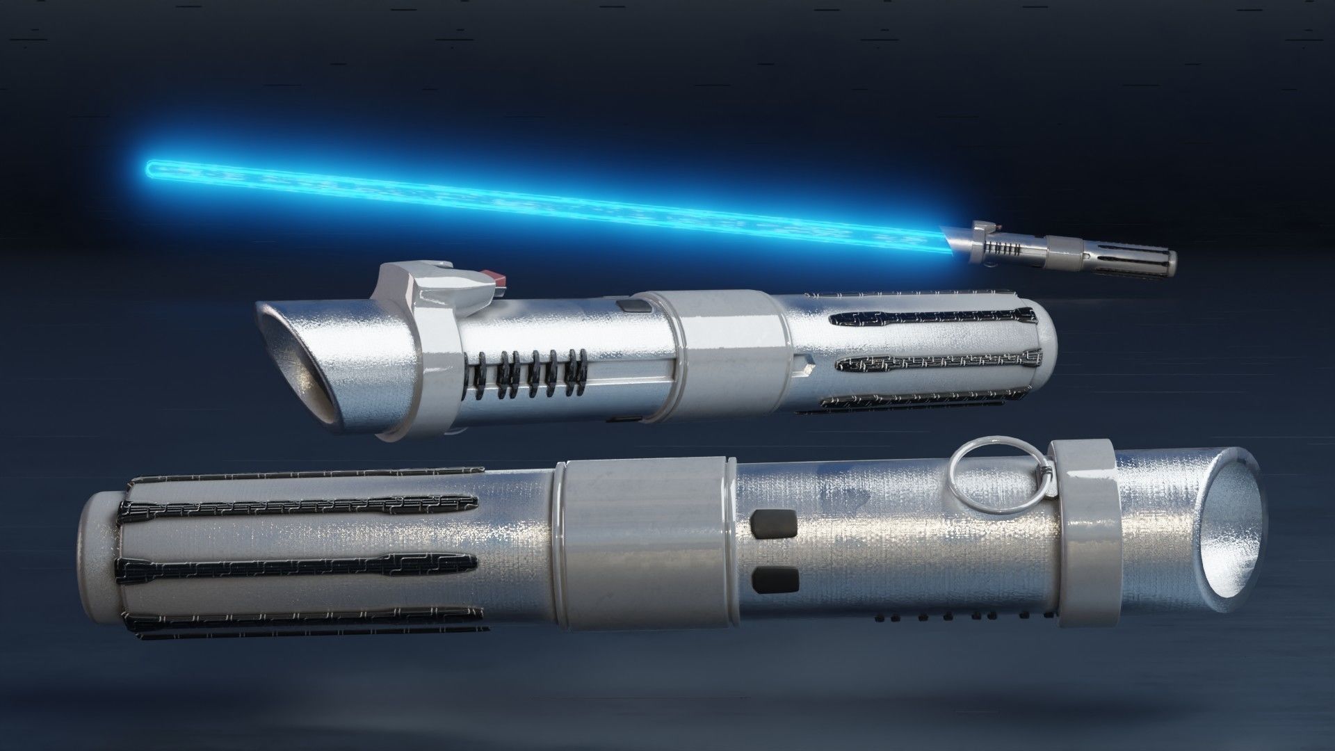 Lightsabers 3D model_8