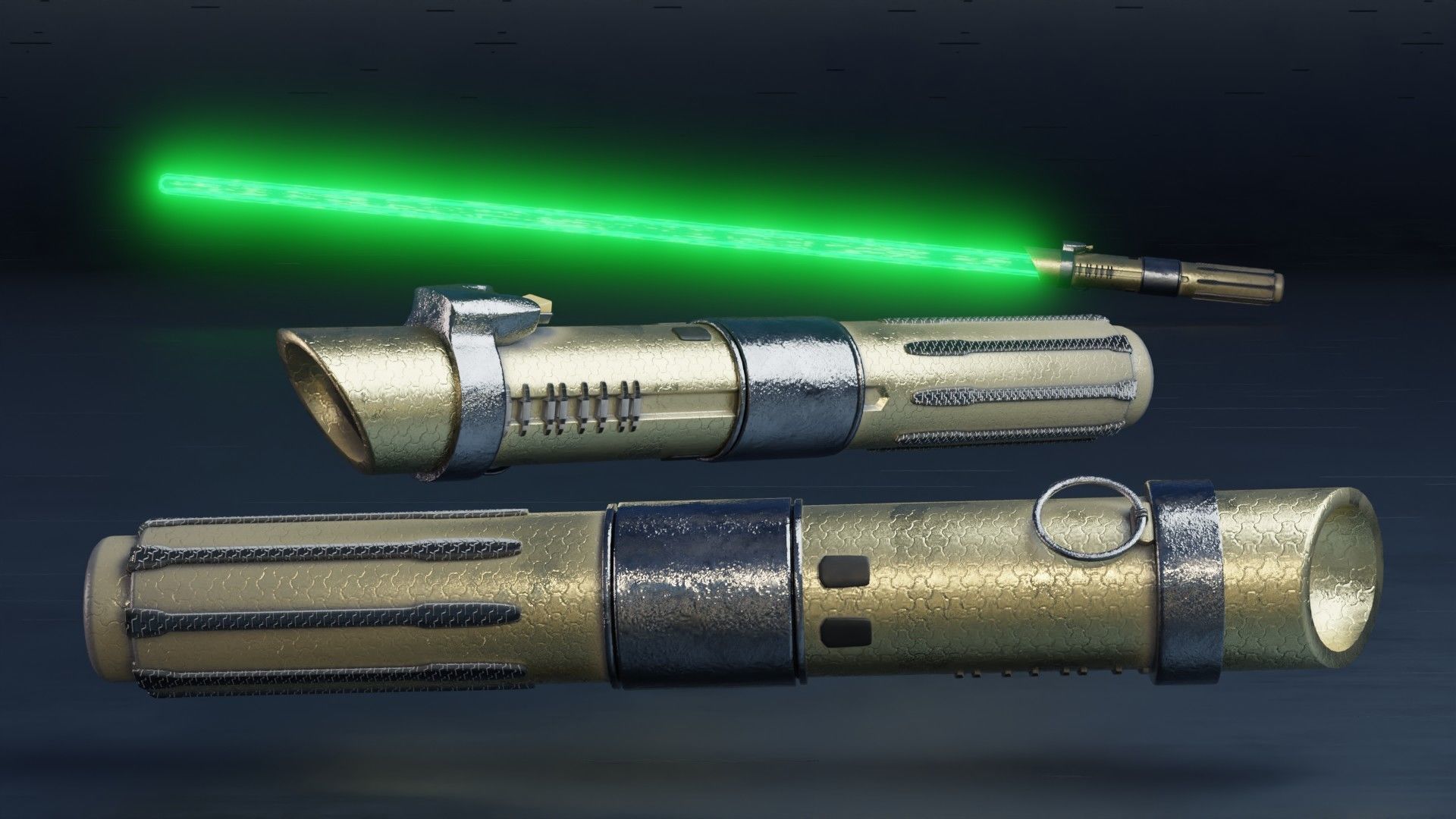 Lightsabers 3D model_10