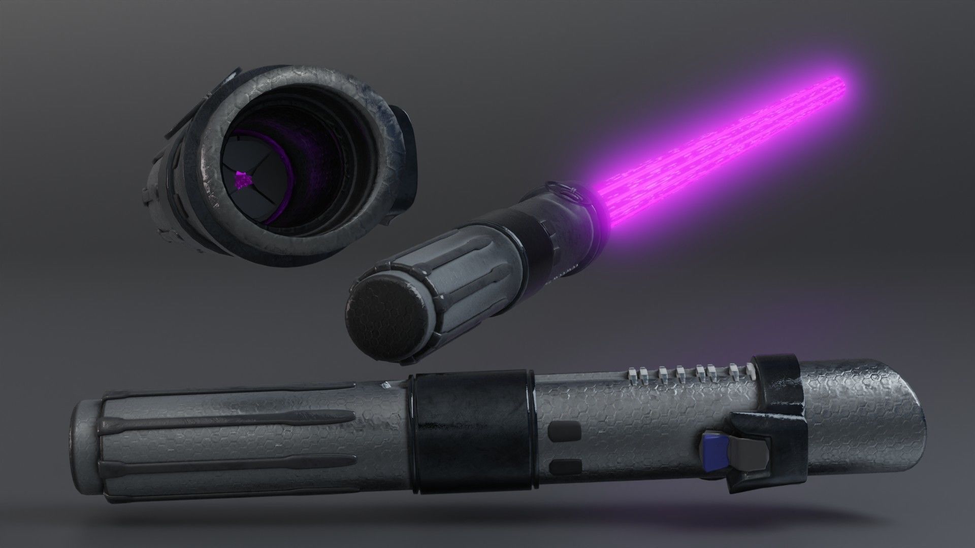 Lightsabers 3D model_4