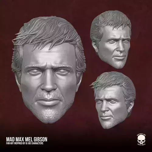 Mad Max Fan Art 3D printable File For Action Figures