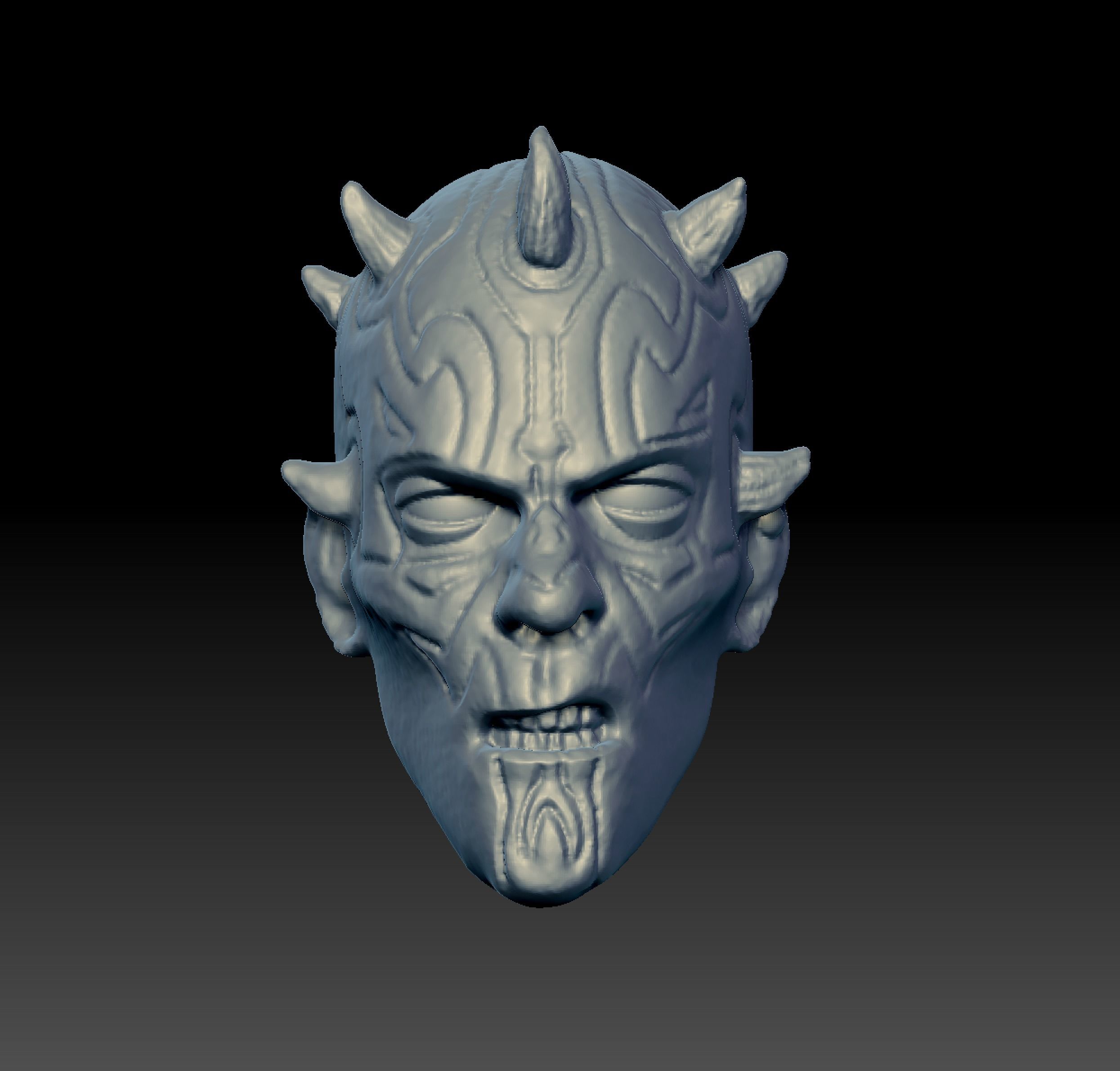 Rebel Maul head 3D print model_1