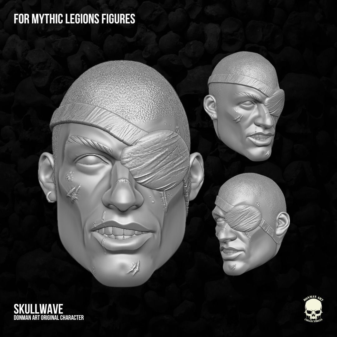 Skullwave Mythic Legions 3D printable Files For Action Figures 3D print model_20