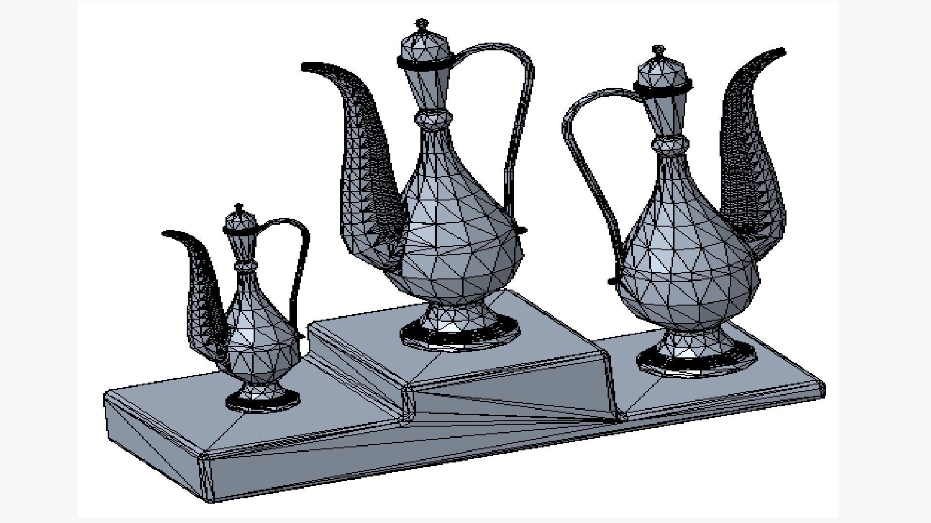 Art of mughal empire islamic mughal art Free 3D model_1