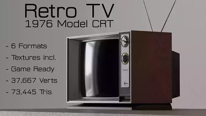 Retro 70s TV