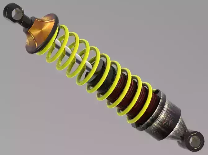 Shock absorber shock absorbing 3d printer Free 3D model