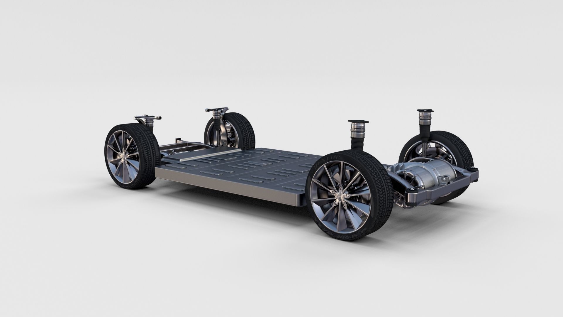 Tesla Model S Chassis rev 3D model_3