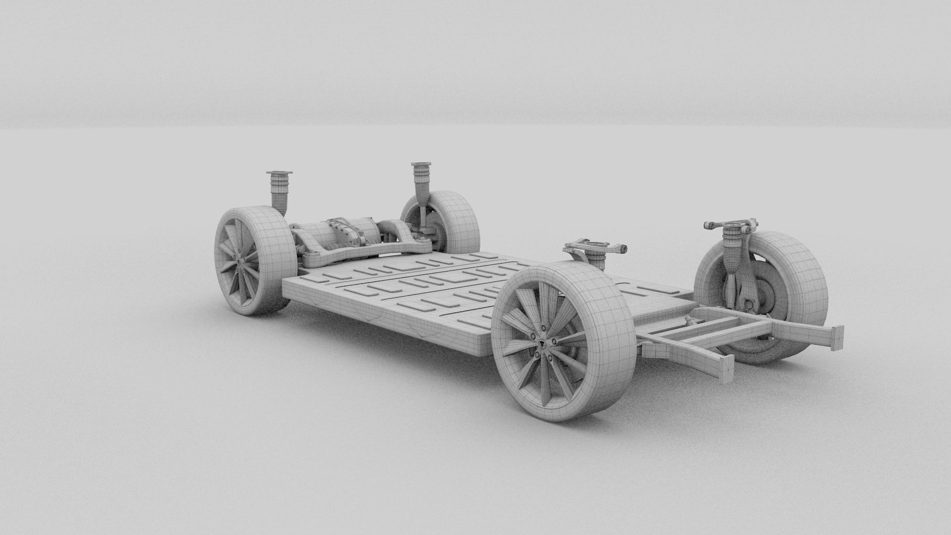 Tesla Model S Chassis rev 3D model_16