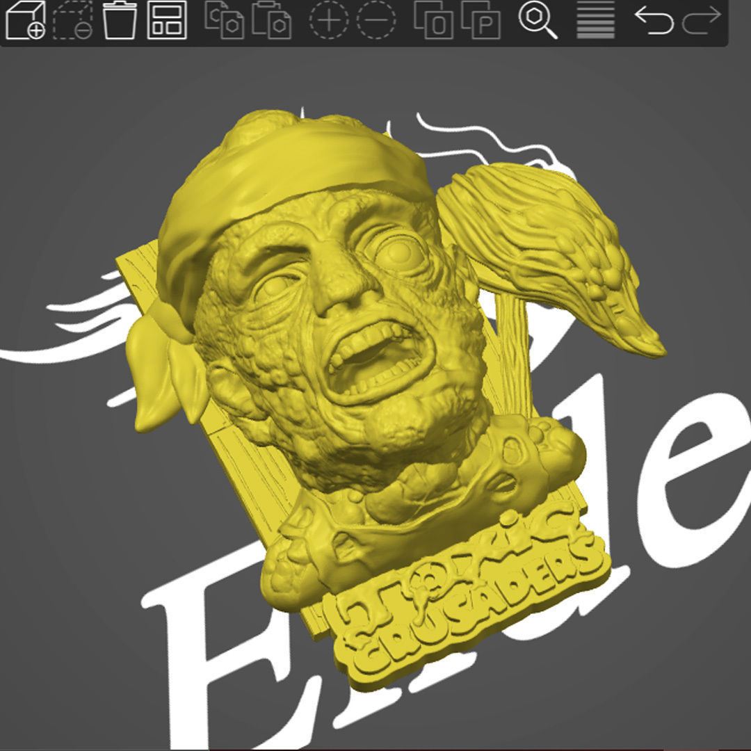 Toxic Crusaders 3D model_2