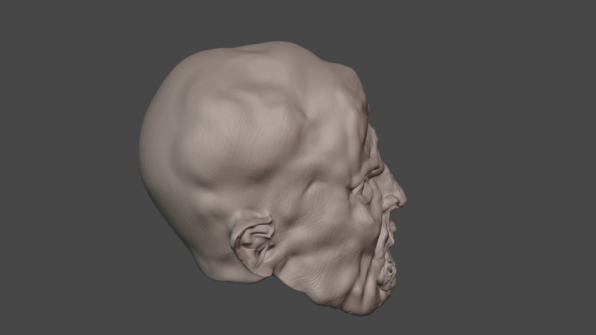 Jason Voorhees part 4 head sculpt for custom figure 3D print model_4