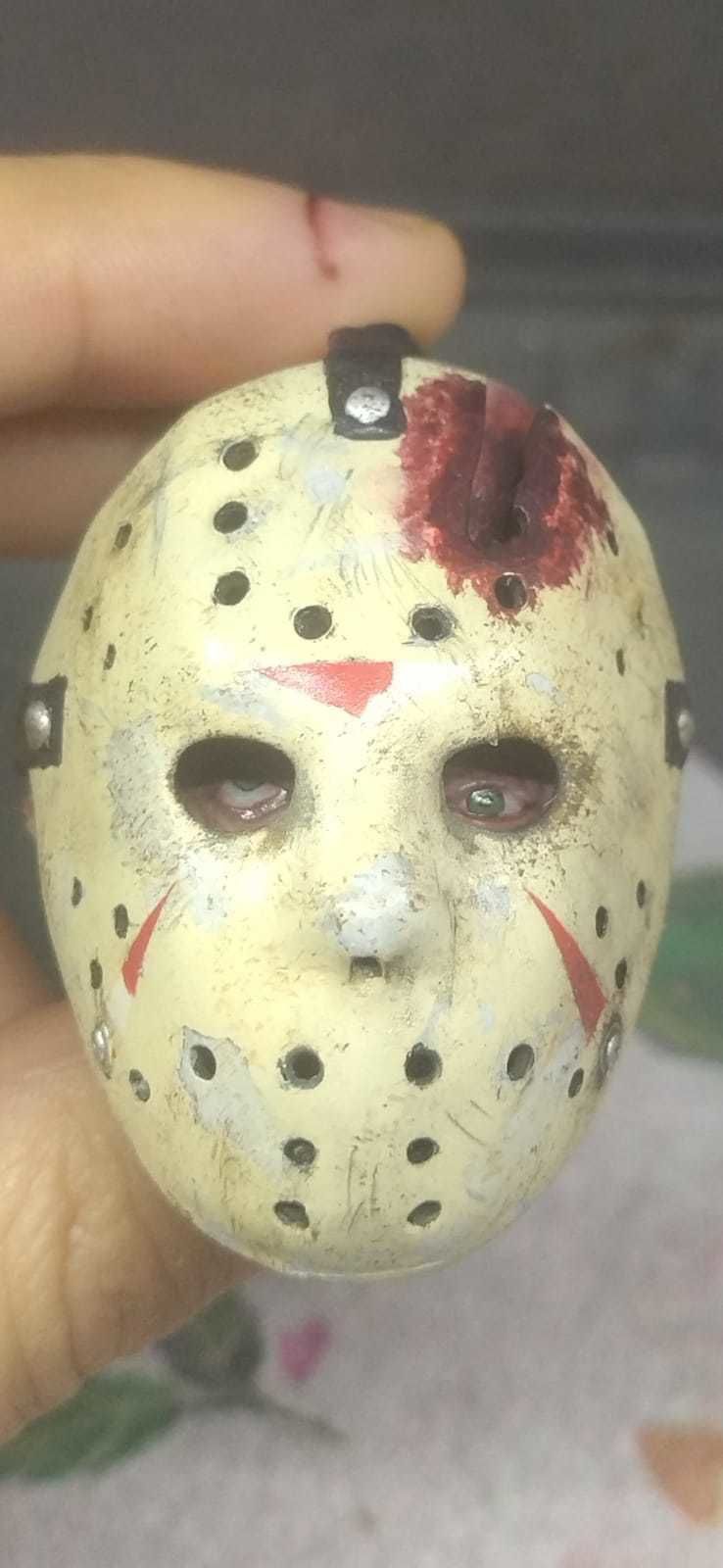 Jason Voorhees part 4 head sculpt for custom figure 3D print model_7