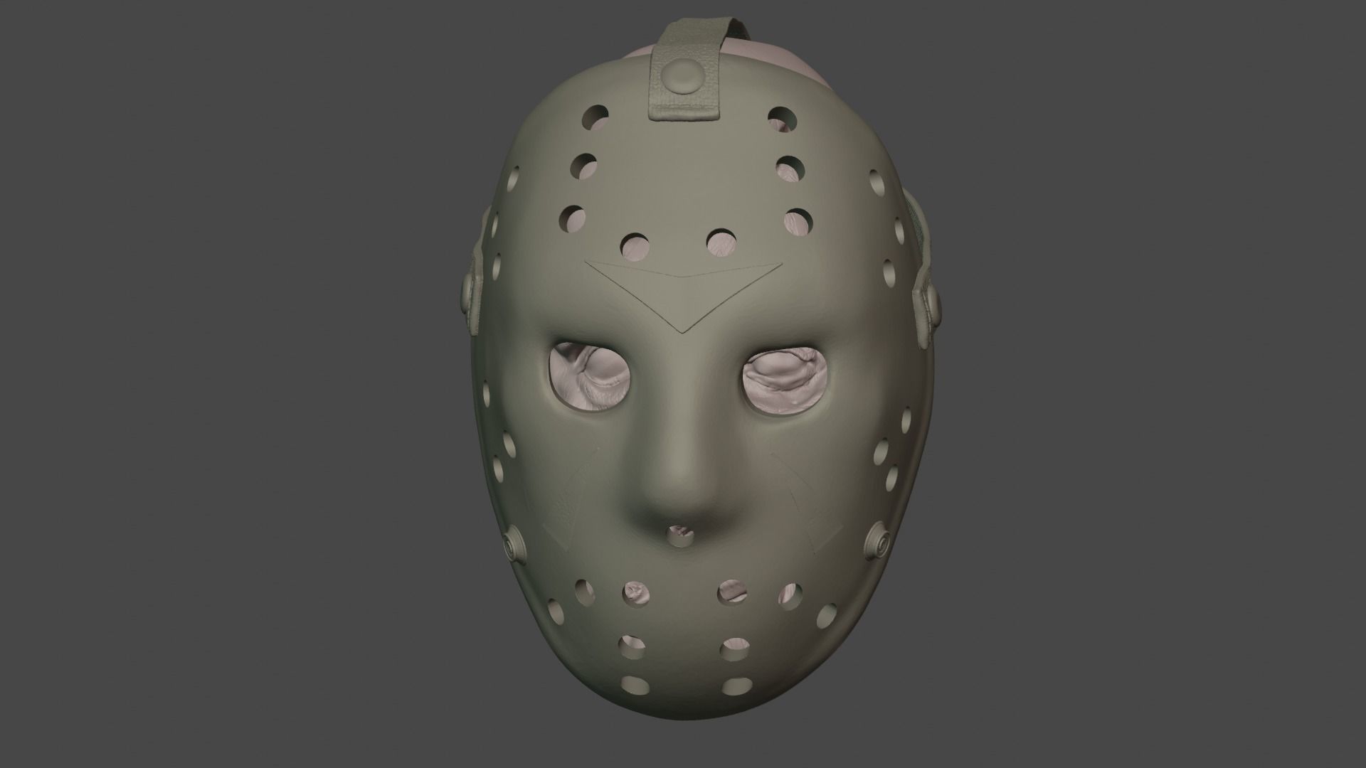 Jason Voorhees part 4 head sculpt for custom figure 3D print model_1
