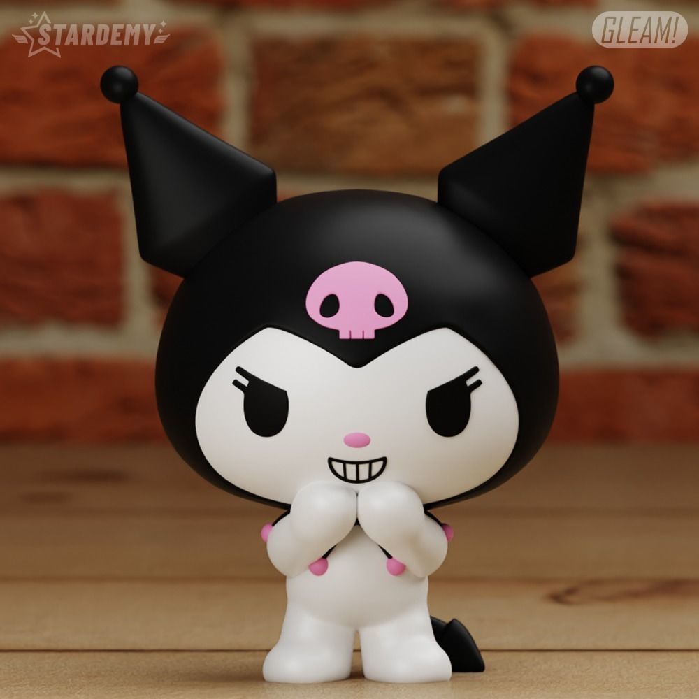 KUROMI HELLO KITTY 3 MODELS CUTE KAWAII SANRIO 3D print model_5